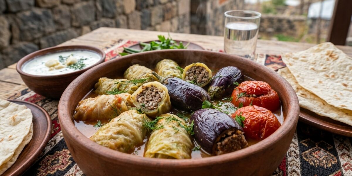 Armenian Mixed Vegetable Dolma (Tolma)