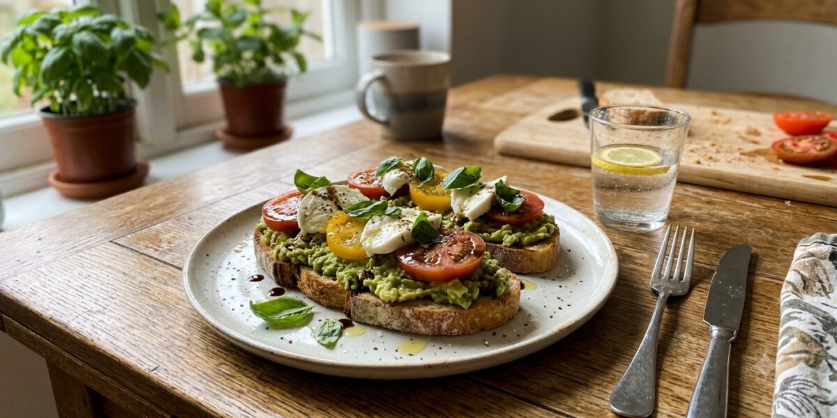 Caprese Avocado Toast