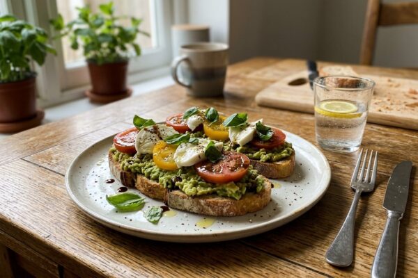caprese-avocado-toast