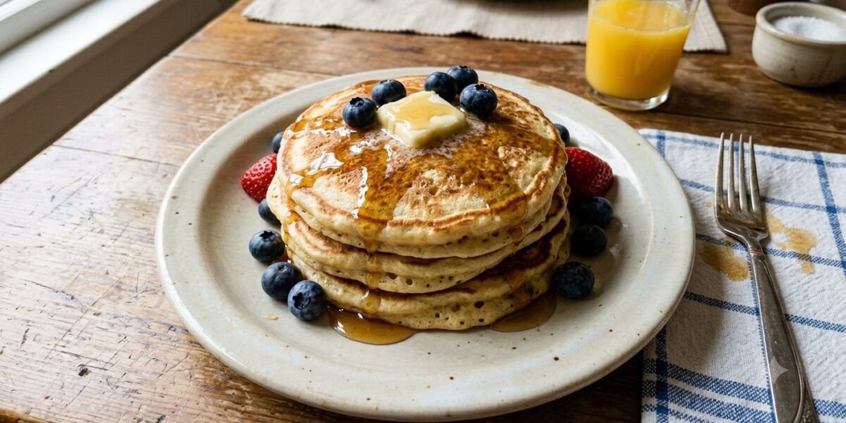 Fluffy Buttermilk Pancakes