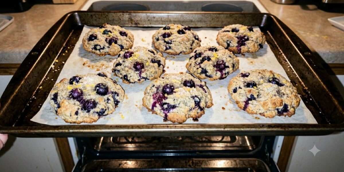 Lemon Blueberry Cookies