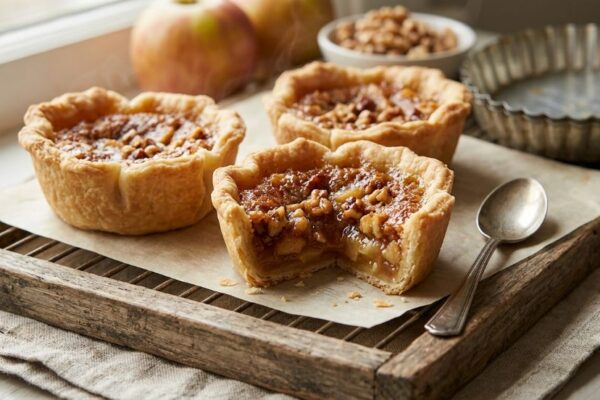 Apple Walnut Canadian Butter Tarts
