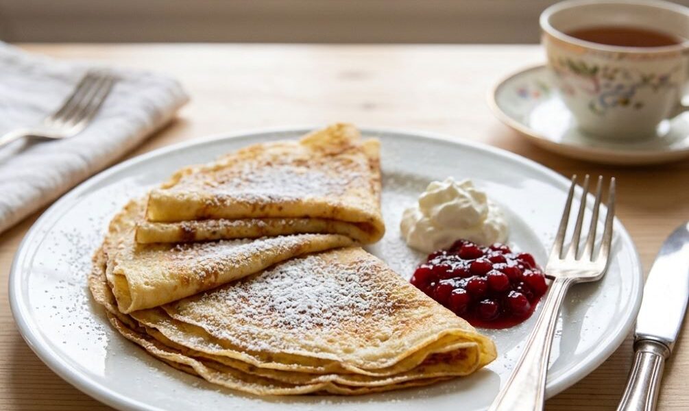 Authentic Swedish Pancakes (Pannkakor)