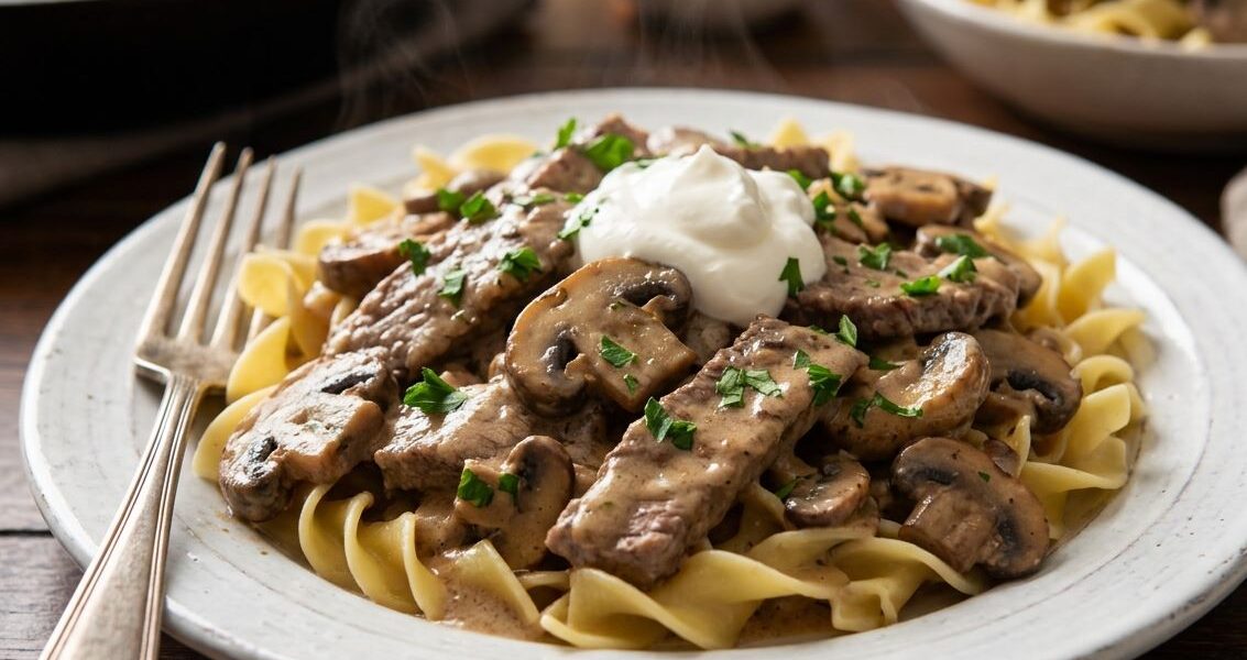 Classic Beef Stroganoff