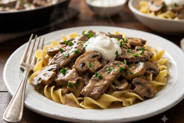 Classic Beef Stroganoff