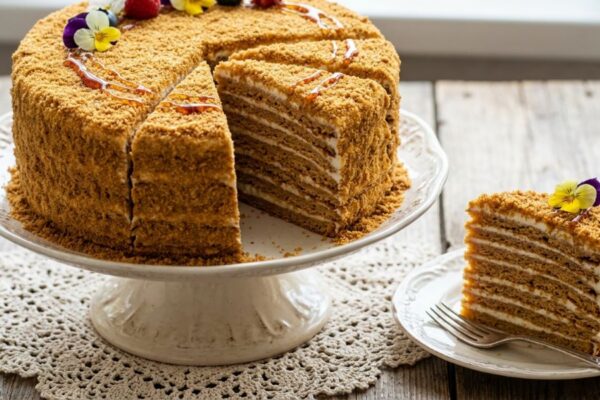 Classic Russian Honey Cake