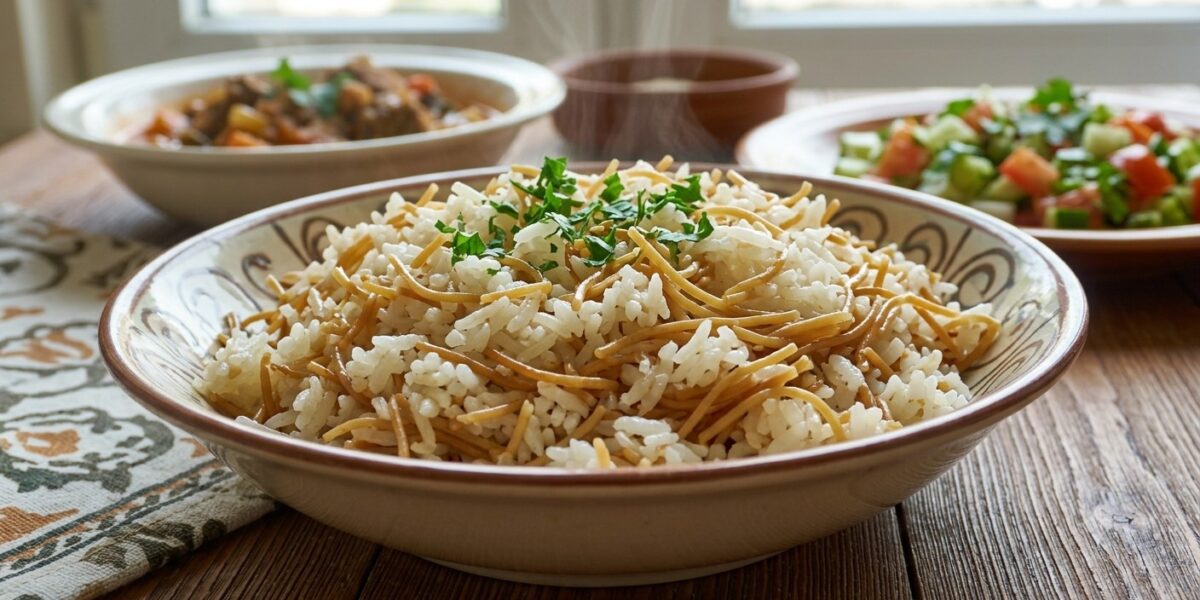 The Perfect Egyptian Rice with Vermicelli