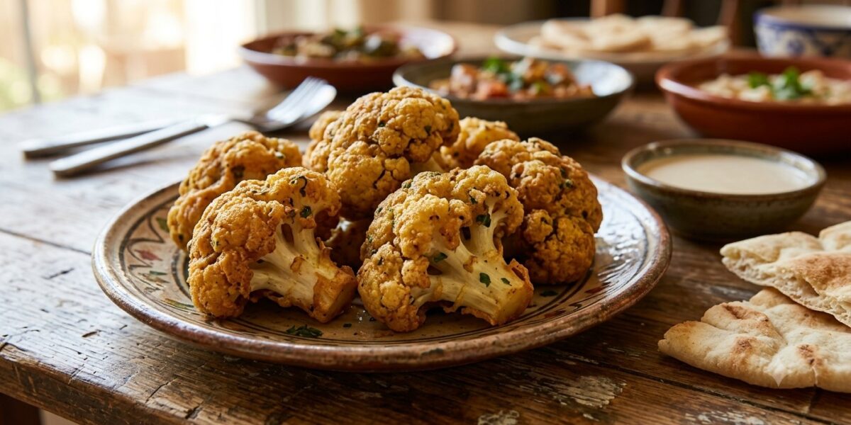 Fried Cauliflower (Egyptian Style)