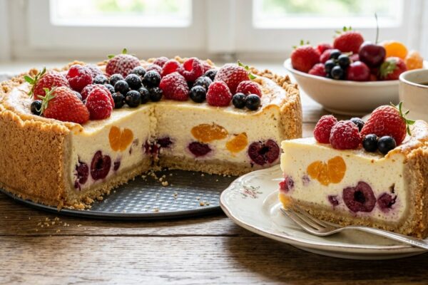 German Quark Cheesecake