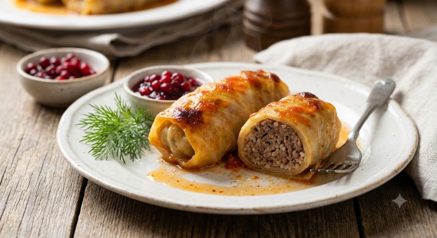 Norwegian Cabbage Rolls (Kålrulletter)