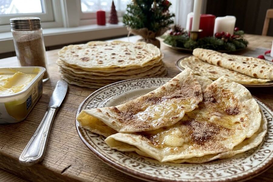 Norwegian Potato Lefsa