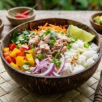 Papua New Guinean Cold Tuna and Rice Salad