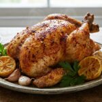 Portuguese Lemon and Garlic Roast Chicken