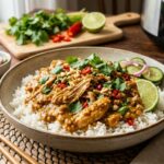 Slow Cooker Thai Peanut Chicken