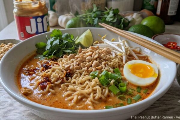 Thai Peanut Butter Ramen