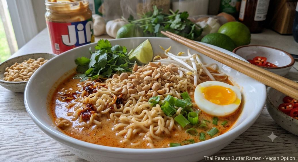 Thai Peanut Butter Ramen