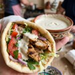 Turkish Chicken Shawarma with Tahini Yogurt Sauce