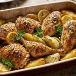 One-Pan Greek Roast Chicken and Potatoes